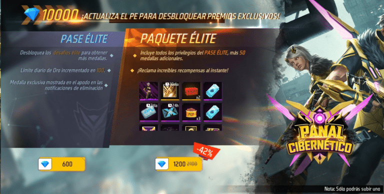 Pase Élite de Free Fire